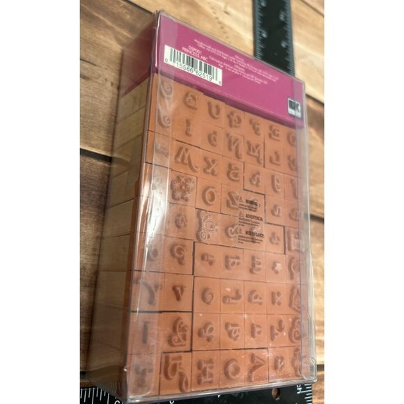Disney Princess Alphabet Stamps Set 63 Wooden Rubber Stamps DSP001 Princess ABC - Picture 3 of 4